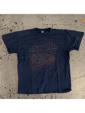 Fire Y2K vintage Star Wars graphic tee.